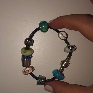 Pandora Bracelet + All Charms